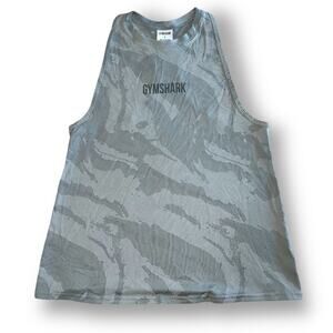 GYMSHARK Gray Workout Tank Sz S